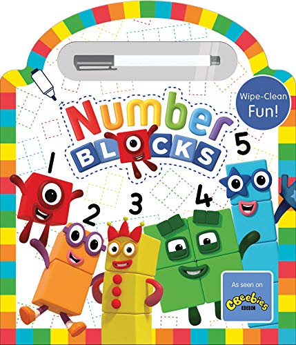 Numberblocks Wipe Clean (Numbers 1-5) - includes a FREE pen! Home learning resource for KS1 maths von Sweet Cherry Publishing