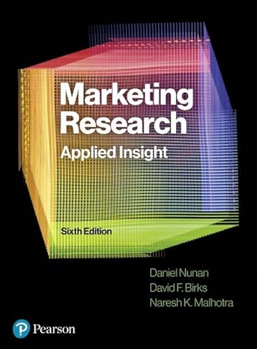 Marketing Research: Applied Insight von Pearson Education Limited