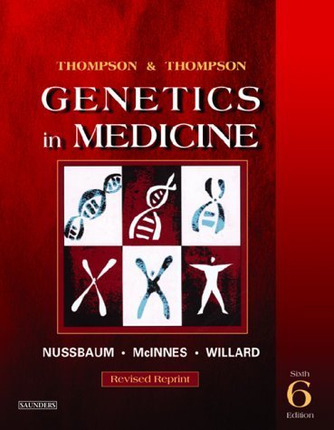 Thompson & Thompson Genetics in Medicine von Urban & Fischer Verlag/Elsevier GmbH