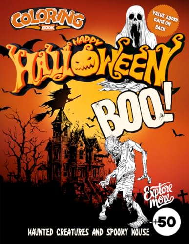 Spooky Halloween Coloring book von Independently published