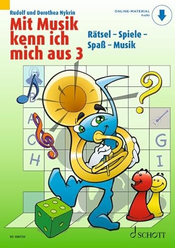 Mit Musik kenn ich mich aus: Rätsel - Spiele - Spaß - Musik. Band 3. (Mit Musik kenn ich mich aus, Band 3)