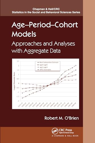 Age-Period-Cohort Models: Approaches and Analyses with Aggregate Data (Chapman & Hall/CRC Statistics in the Social and Behavioral S) von CRC Press