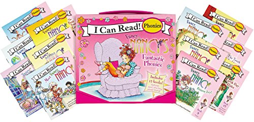 Fancy Nancy's 12-Book Fantastic Phonics Fun!: Includes 12 Mini-Books Featuring Short and Long Vowel Sounds (My First I Can Read) von HarperCollins