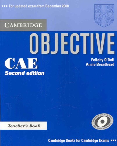 Objective CAE: Teacher's Book von Cambridge English