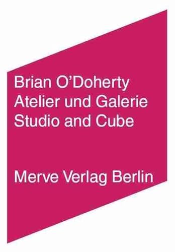 Atelier und Galerie: Studio and Cube (Internationaler Merve Diskurs: Perspektiven der Technokultur) von merveayakkabı since 1991