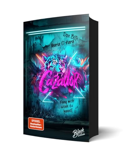 Cazador: Fang mich, wenn du kannst | Mit Farbschnitt und weißer Schrift auf schwarzen Seiten von Black Edition