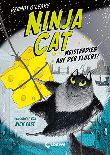 Ninja Cat (Band 2) - Meisterdieb auf der Flucht!: Begib dich auf das zweite Abenteuer mit Katze Toto - Humorvolles Kinderbuch zum Selberlesen ab 8 Jahren von LOEWE