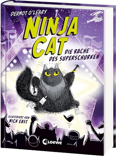 Ninja Cat (Band 3) - Die Rache des Superschurken: Begleite Toto, die Ninja-Katze auf ihrem nächsten Einsatz - Humorvolles Kinderbuch zum Selberlesen ab 8 Jahren von LOEWE