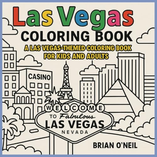 Las Vegas Coloring Book: A Las Vegas-Themed Coloring Book for Kids and Adults Las Vegas Coloring Book: A Las Vegas-Themed Coloring Book for Kids and Adults von Independently published