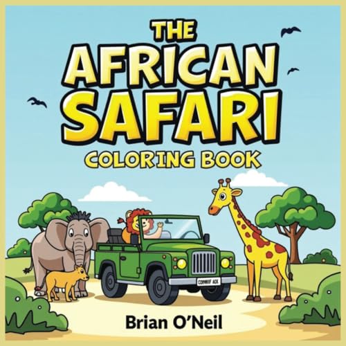The African Safari Coloring Book The African Safari Coloring Book von Independently published