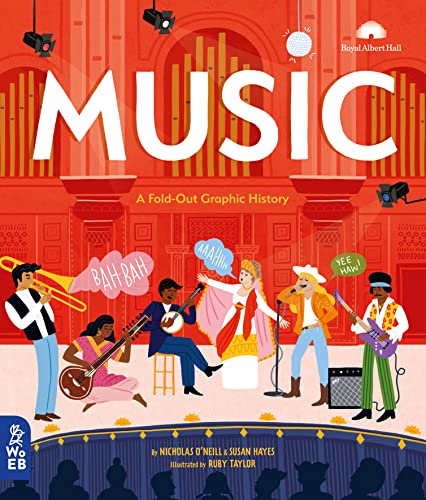 Music: A Fold-Out Graphic History: 1 (What on Earth Fold-Out Graphic History) von What on Earth!