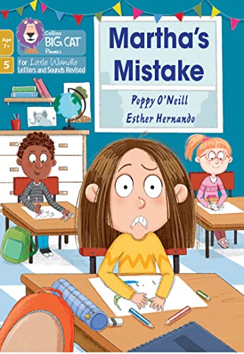 Martha's Mistake: Phase 5 Set 4 (Big Cat Phonics for Little Wandle Letters and Sounds Revised – Age 7+) von Collins