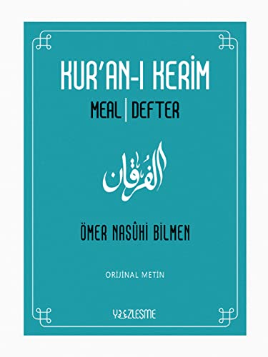 Kur'an Meal Defter (Orjinal Dilde)