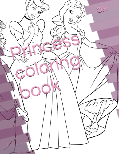 Princess coloring book