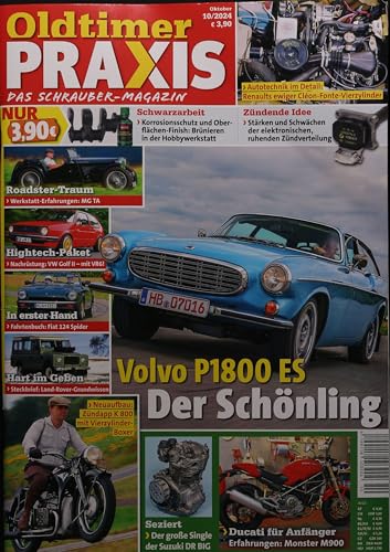 OLDTIMER PRAXIS 10/2024 "Volvo P1800 ES Der Schönling"