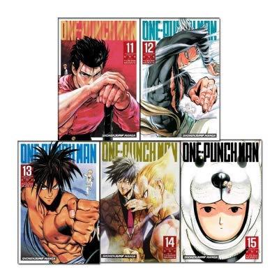 One-Punch Man Volume 11-15 Collection 5 Books Set (Series 3)