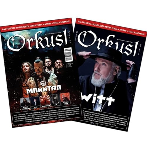 Orkus!-Edition September/Oktober 2023 mit WITT, MANNTRA, M´ERA LUNA, AMPHI u.v.m. von U-Line UG