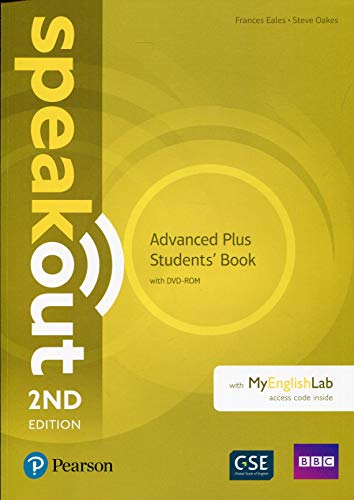 Speakout Advanced Plus 2nd Edition Students' Book with DVD-ROM and MyEnglishLab Pack: with MyEnglishLab access code inside von Pearson Education