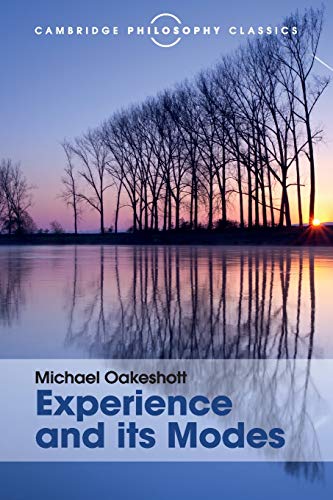 Experience and its Modes (Cambridge Philosophy Classics)