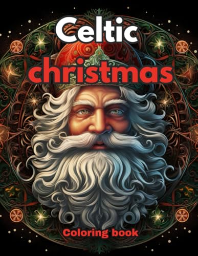 Celtic christmas coloring book von Independently published