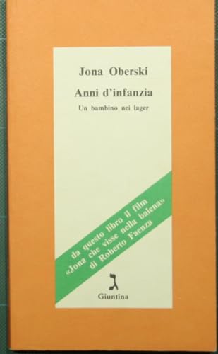 Anni d'infanzia. Un bambino nei lager (Schulim Vogelmann)