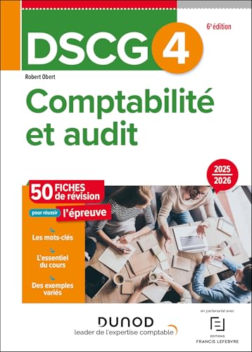 DSCG 4 - Comptabilité et audit - Fiches 2025-2026: Fiches de révision von DUNOD
