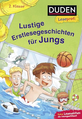 Duden Leseprofi – Lustige Erstlesegeschichten für Jungs, 2. Klasse (Doppelband): Kinderbuch für Erstleser ab 7 Jahren von FISCHER Duden Kinderbuch