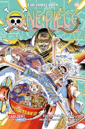 One Piece 108: Piraten, Abenteuer und der größte Schatz der Welt! von Carlsen Manga