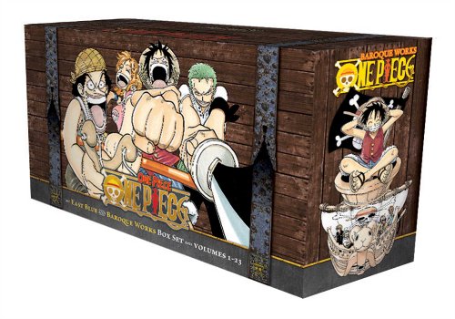 One Piece Box Set 1: East Blue and Baroque Works: Volumes 1-23 with Premium One Piece Box Set 1: East Blue and Baroque Works: Volumes 1-23 with Premium