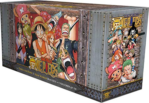 One Piece Box Set 3: Thriller Bark to New World, Bonus Mini Comic "One Piece x Dragon Ball" (ONE PIECE GN BOX SET, Band 3) One Piece Box Set 3: Thriller Bark to New World, Bonus Mini Comic "One Piece x Dragon Ball" (ONE PIECE GN BOX SET, Band 3)