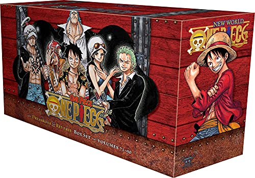 One Piece Box Set 4: Dressrosa to Reverie: Volumes 71-90: Volumes 71-90 with Premium (ONE PIECE GN BOX SET, Band 4) One Piece Box Set 4: Dressrosa to Reverie: Volumes 71-90: Volumes 71-90 with Premium (ONE PIECE GN BOX SET, Band 4)