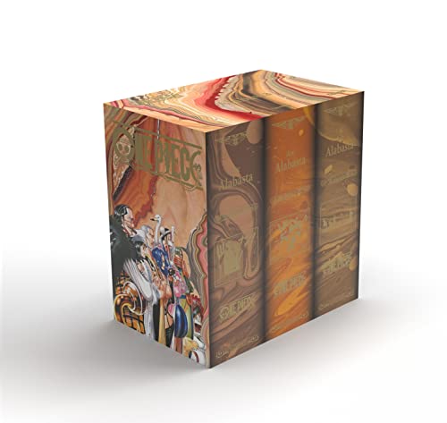 One Piece - Coffret vide Alabasta (Tomes 13 à 23): Coffret vide Arc Alabasta pouvant accueillir les tomes 13 à 23