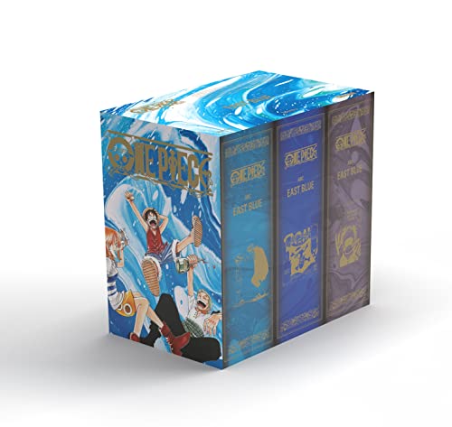 One Piece - Coffret vide East Blue (Tomes 01 à 12): Coffret vide Arc East Blue pouvant accueillir les tomes 1 à 12