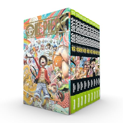 One Piece - Coffret vide Île des hommes-poissons (Tomes 62 à 70): (Tomes 62-70) von GLENAT