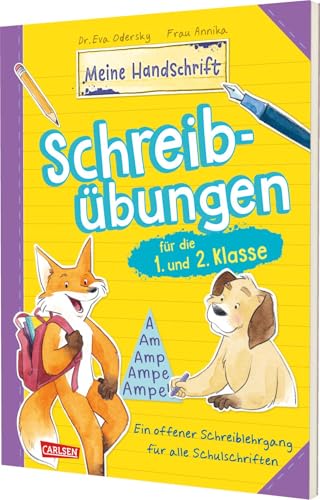 Schreibübungen für die 1. und 2. Klasse: Ein offener Schreiblehrgang für alle Schulschriften | Schreiben lernen mit Aufgaben zum Üben und Wiederholen für Kinder zwischen 6-8 Jahren (Meine Handschrift) von Carlsen