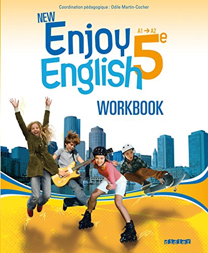 New Enjoy English - Anglais 5e - Workbook - version papier
