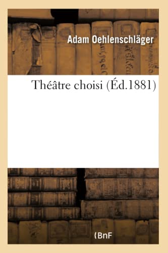 Théâtre choisi von HACHETTE BNF