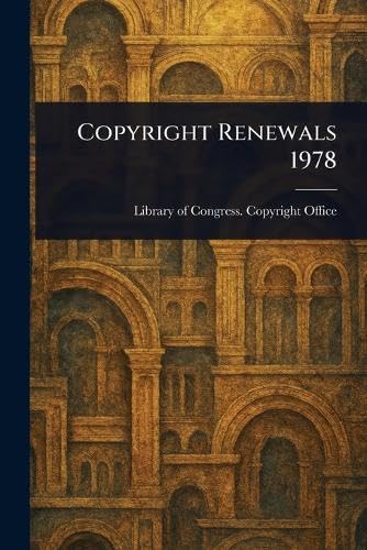 Copyright Renewals 1978 von Anson Street Press
