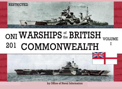 ONI 201 Warships of the British Commonwealth Volume I