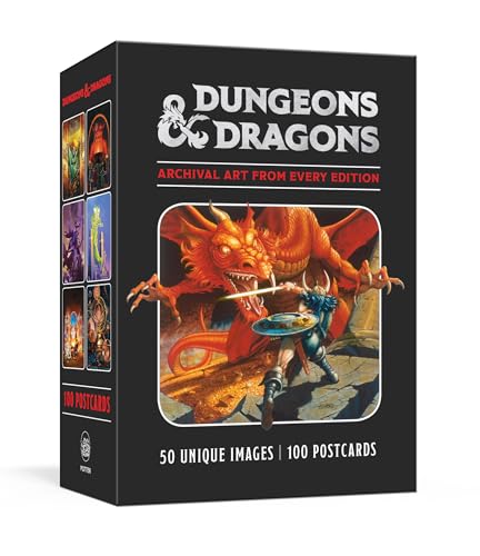 Dungeons & Dragons 100 Postcards: Archival Art from Every Edition: 100 Postcards (Dungeons & Dragons von Battlefront