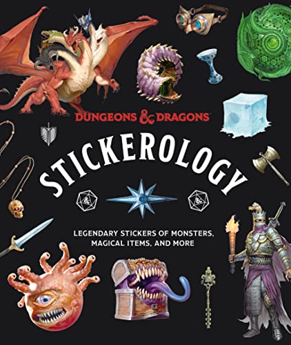 Dungeons & Dragons Stickerology: Legendary Stickers of Monsters, Magical Items, and More: Stickers for Journals, Water Bottles, Laptops, Planners, and More von Clarkson Potter