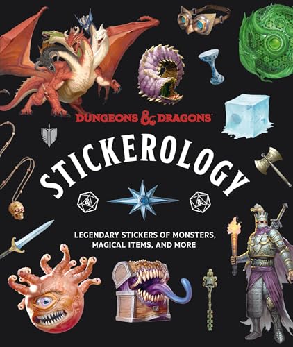 Dungeons & Dragons Stickerology: Legendary Stickers of Monsters, Magical Items, and More: Stickers for Journals, Water Bottles, Laptops, Planners, and More Dungeons & Dragons Stickerology: Legendary Stickers of Monsters, Magical Items, and More: Stickers for Journals, Water Bottles, Laptops, Planners, and More