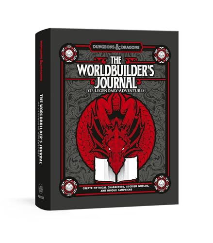 The Worldbuilder's Journal of Legendary Adventures (Dungeons & Dragons): 365 Questions to Help You Create Mythical Characters, Storied Worlds, and Unique Campaigns