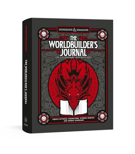 The Worldbuilder's Journal of Legendary Adventures (Dungeons & Dragons): 365 Questions to Help You Create Mythical Characters, Storied Worlds, and Unique Campaigns von CROWN