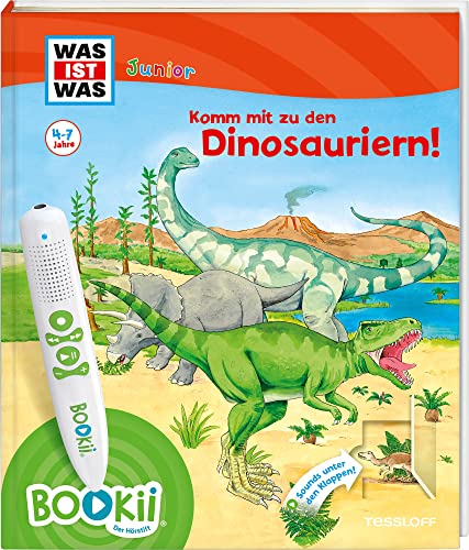 BOOKii® WAS IST WAS Junior Komm mit zu den Dinosauriern! (BOOKii / Antippen, Spielen, Lernen) von Tessloff