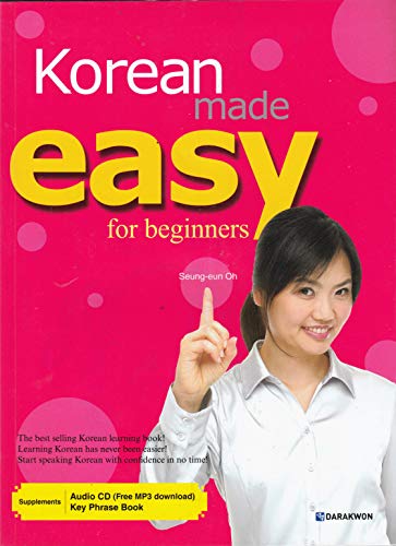 Korean Made Easy for Beginners (Book+CD): with 1 CD and Key Phrase Booklet