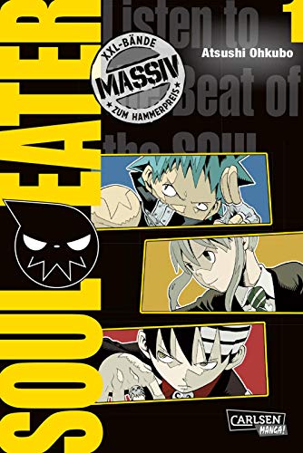 Soul Eater Massiv 1: Düstere Manga Fantasy-Action im Sammelband (1) von Carlsen Verlag GmbH