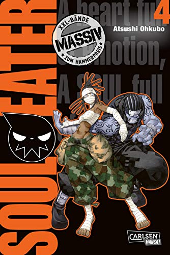 Soul Eater Massiv 4: Düstere Manga Fantasy-Action im Sammelband von CARLSEN MANGA