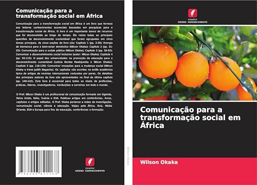 Comunicação para a transformação social em África: DE von Edições Nosso Conhecimento