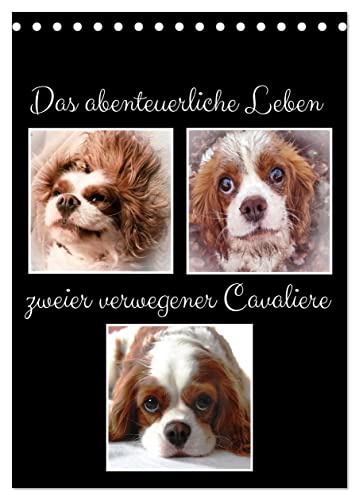 Das abenteuerliche Leben zweier verwegener Cavaliere (Tischkalender 2025 DIN A5 hoch), CALVENDO Monatskalender von CALVENDO